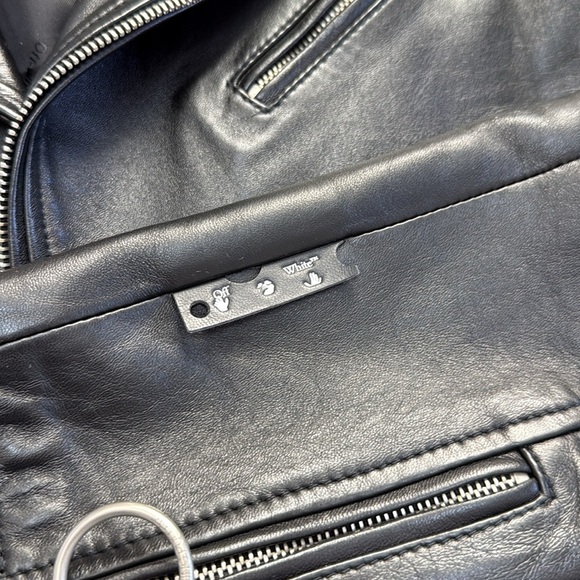 Off-White™️ 💯 leather jacket - Picture 8 of 15